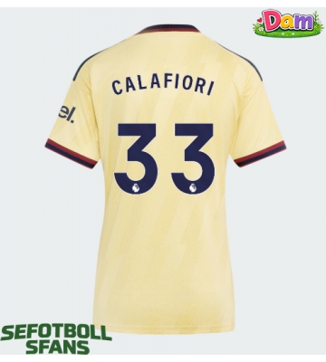 Arsenal Riccardo Calafiori #33 Tredje Tröja Kvinnor 2026-27 Kortärmad